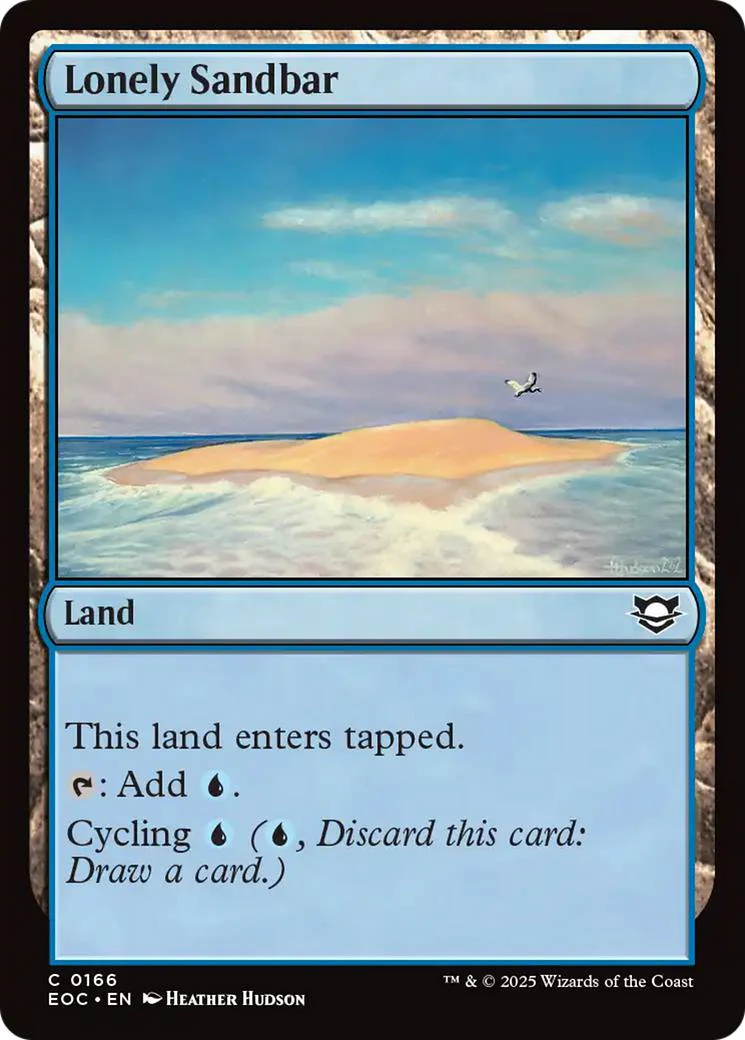 Lonely Sandbar [166] [Edge of Eternities: Commander] [Non-Foil]