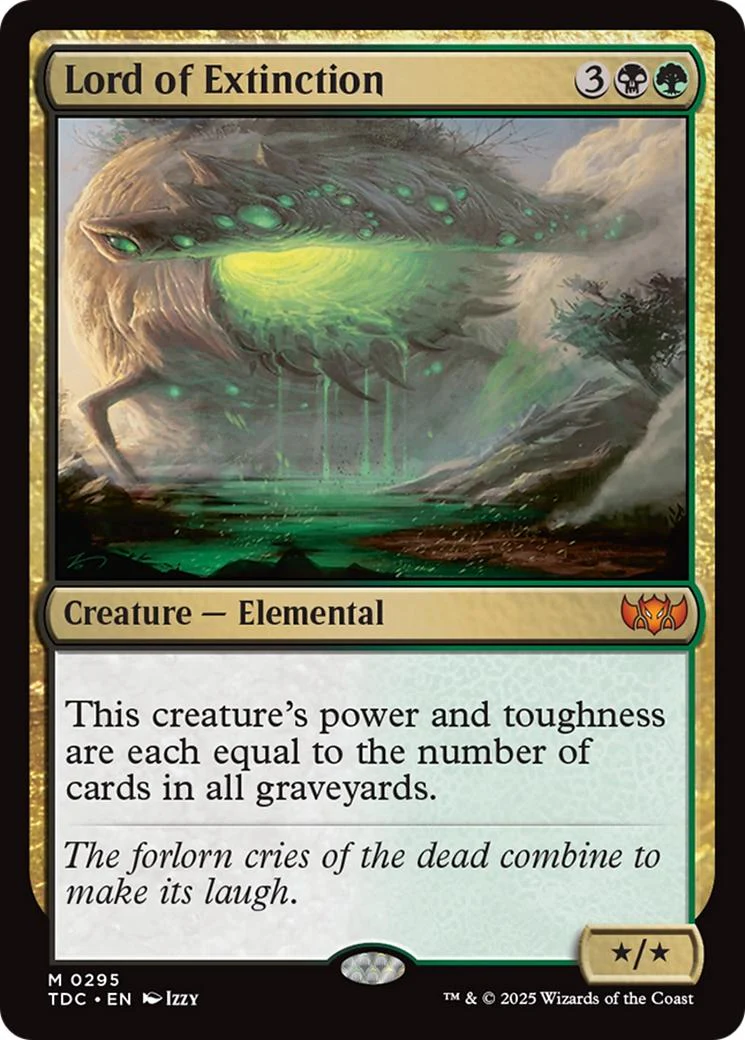 Lord of Extinction [295] [Tarkir: Dragonstorm: Commander] [Non-Foil]