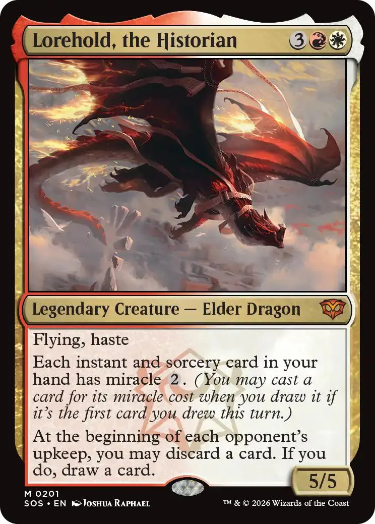 Lorehold, the Historian [201] [Secrets of Strixhaven] [Non-Foil]