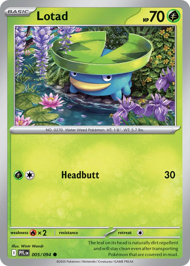 Lotad - 005/094 - Common [me02-005] [Non-Holo]