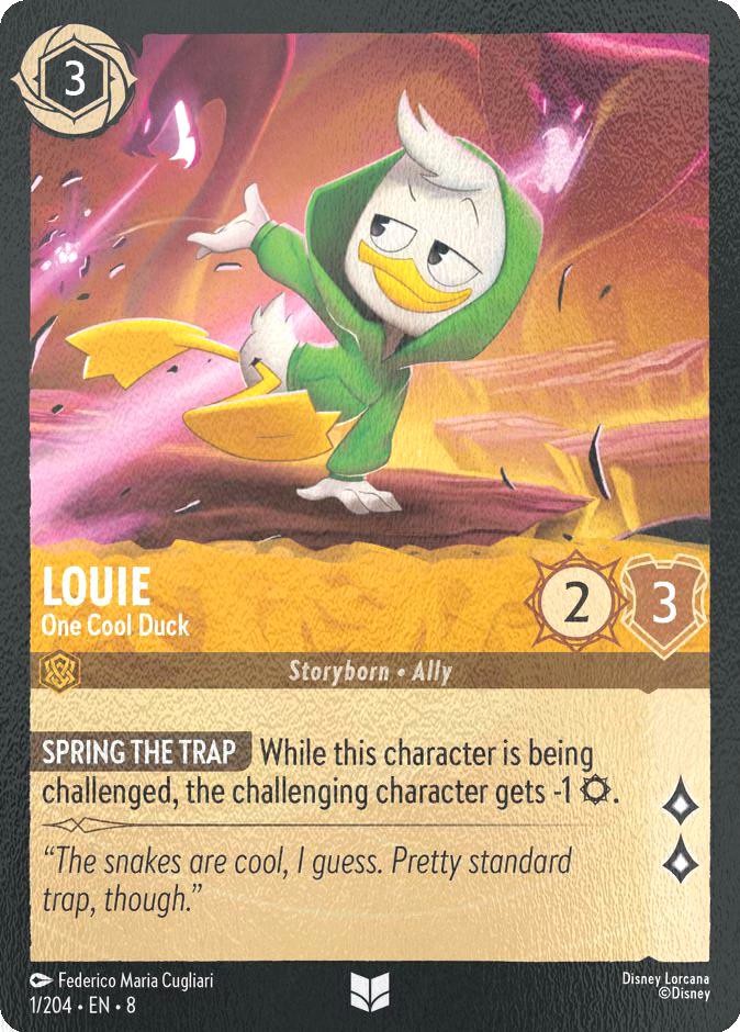 Louie - One Cool Duck - 1/204 [Reign of Jafar] [Cold Foil]