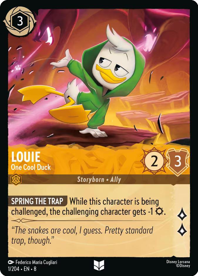 Louie - One Cool Duck - 1/204 [Reign of Jafar] [Non-Foil]