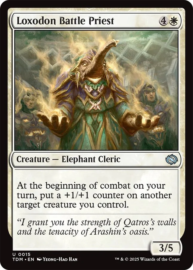 Loxodon Battle Priest [15] [Tarkir: Dragonstorm] [Non-Foil]