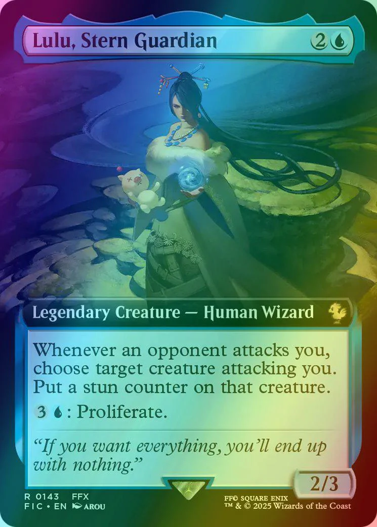 Lulu, Stern Guardian [143] [Extended Art] [FINAL FANTASY: Commander] [Foil]