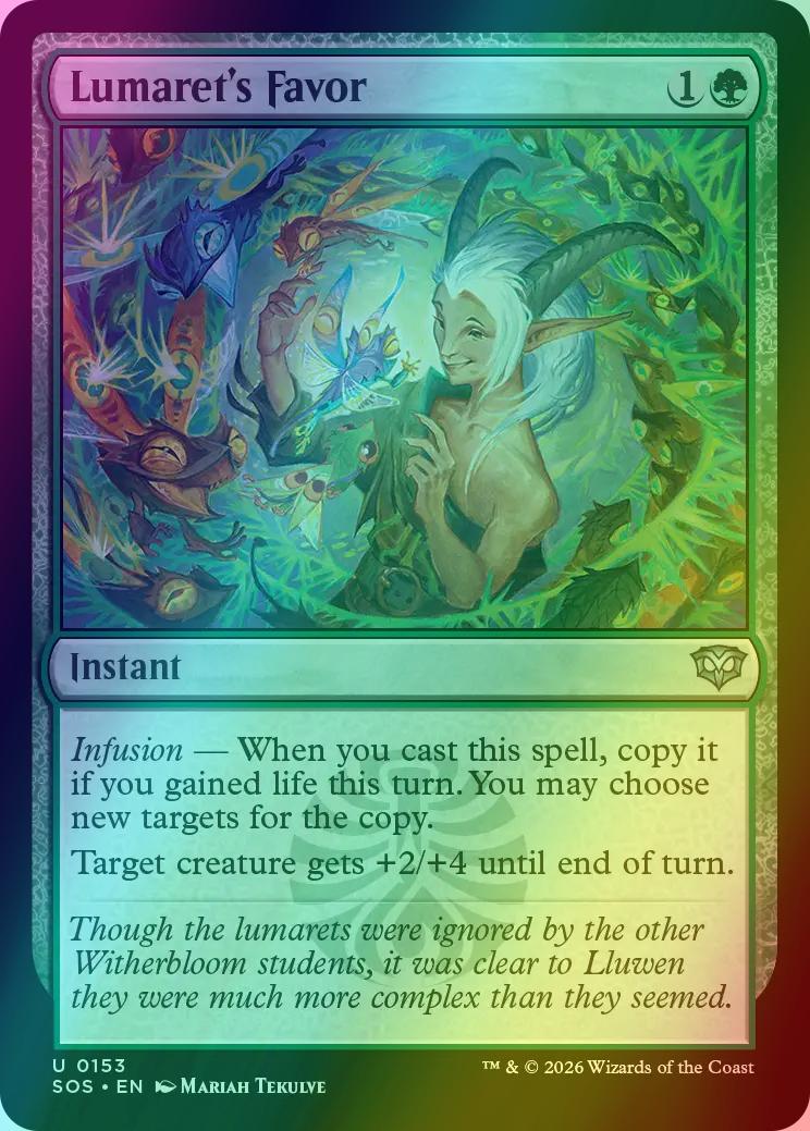 Lumaret's Favor [153] [Secrets of Strixhaven] [Foil]