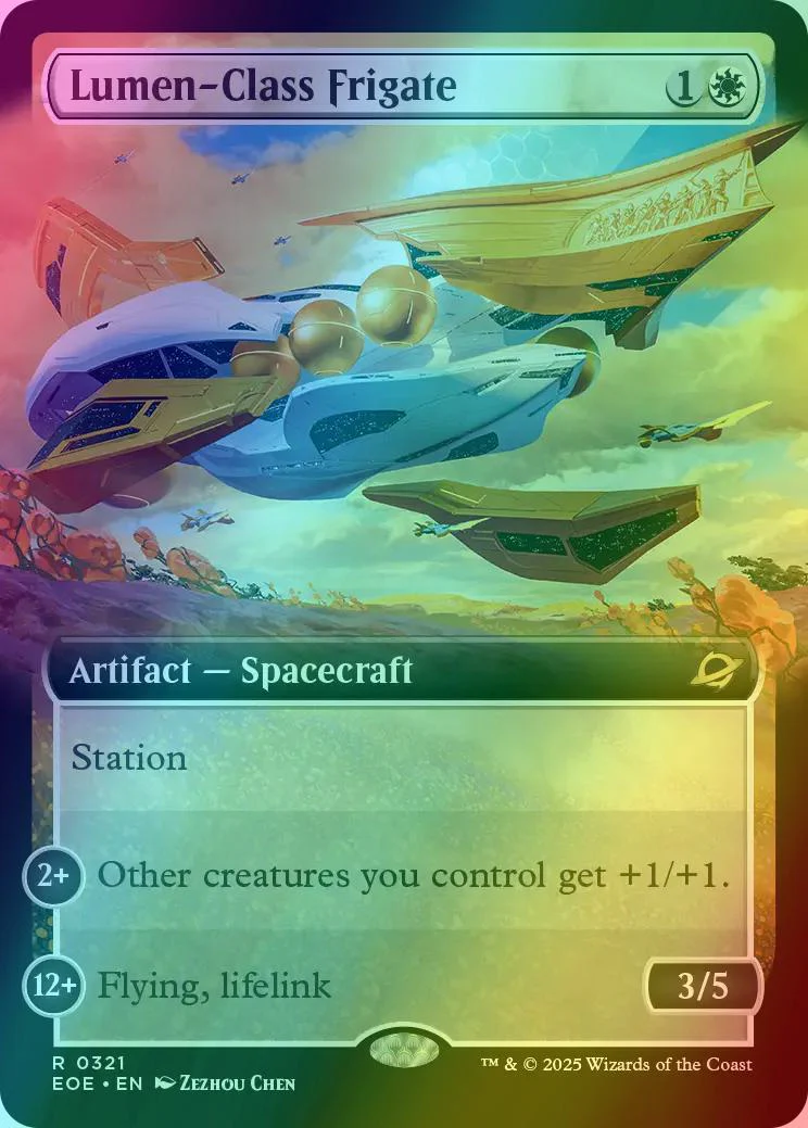 Lumen-Class Frigate [321] [Extended Art] [Edge of Eternities] [Foil]