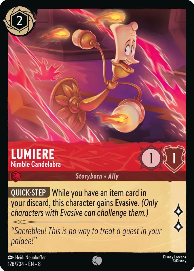 Lumiere - Nimble Candelabra - 128/204 [Reign of Jafar] [Non-Foil]