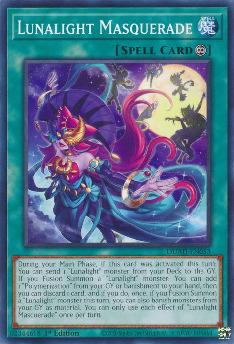 Lunalight Masquerade - DUAD-EN053 - Common - 1st Edition