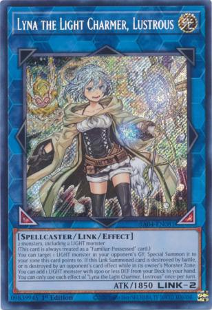 Lyna the Light Charmer, Lustrous - RA04-EN081 - Secret Rare - 1st Edition