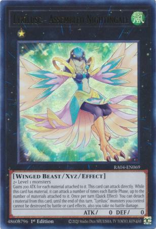 Lyrilusc - Assembled Nightingale - RA04-EN069 - Ultra Rare - 1st Edition