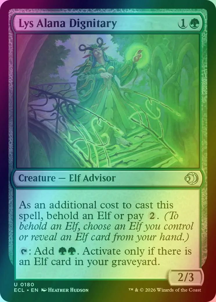 Lys Alana Dignitary [180] [Lorwyn Eclipsed] [Foil]