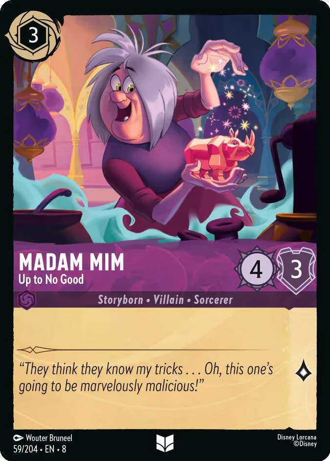 Madam Mim - Up to No Good - 59/204 [Reign of Jafar] [Non-Foil]