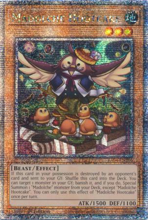 Madolche Hootcake - RA04-EN206 - Quarter Century Secret Rare - 1st Edition
