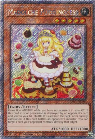 Madolche Puddingcess - RA04-EN186 - Platinum Secret Rare - 1st Edition