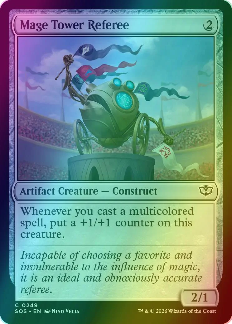 Mage Tower Referee [249] [Secrets of Strixhaven] [Foil]