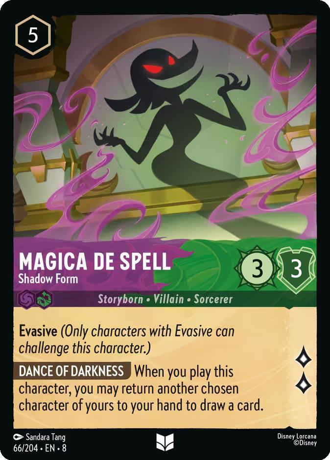 Magica De Spell - Shadow Form - 66/204 [Reign of Jafar] [Non-Foil]