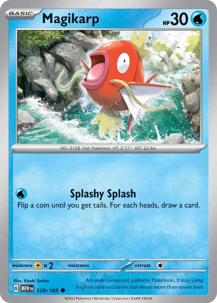 Magikarp - 129/165 - Common [sv035-129] [Non-Holo]
