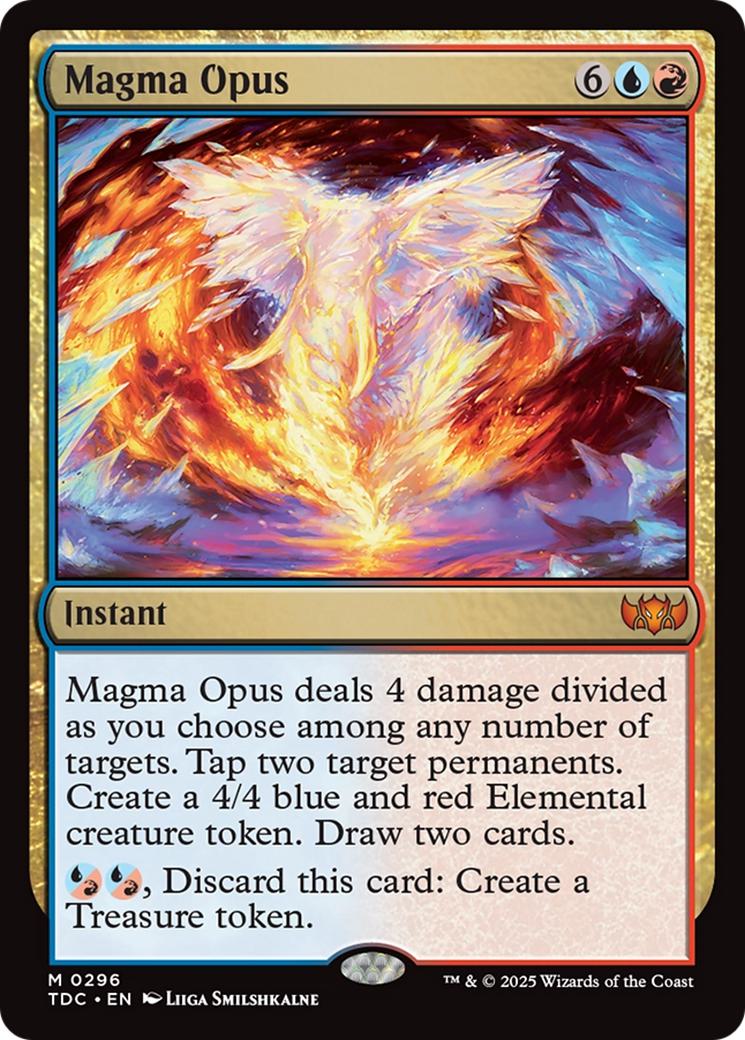 Magma Opus [296] [Tarkir: Dragonstorm: Commander] [Non-Foil]