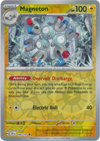 Magneton - 059/191 - Uncommon [sv08-059] [Reverse Holo]