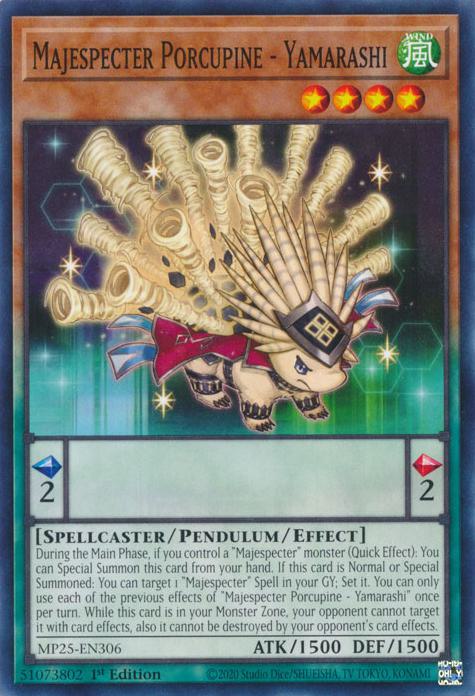 Majespecter Porcupine - Yamarashi - MP25-EN306 - Common - 1st Edition