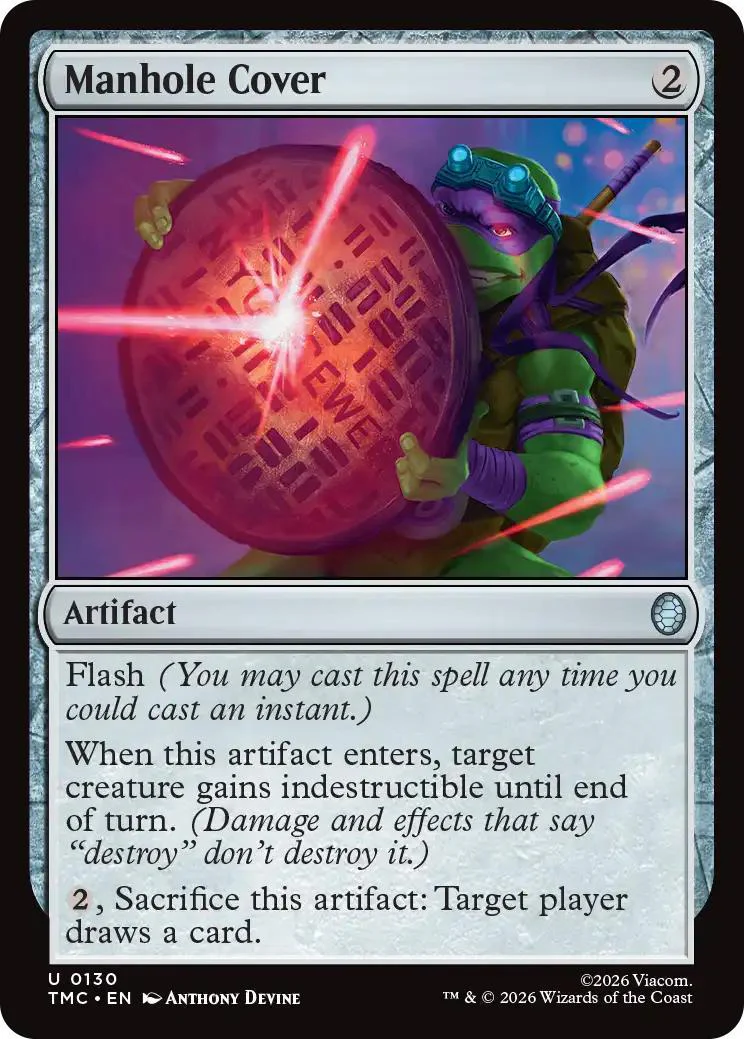 Manhole Cover [130] [Team-Up] [Teenage Mutant Ninja Turtles Eternal] [Non-Foil]