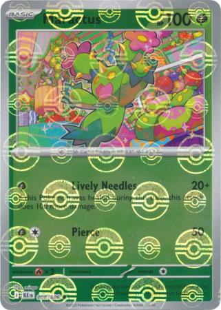Maractus - Poké Ball Pattern - 008/086 - Common [sv105b-008] [Reverse Holo]