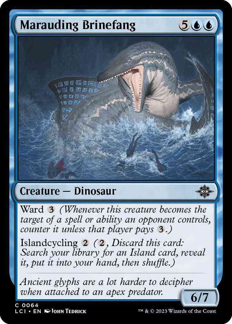 Marauding Brinefang [64] [The Lost Caverns of Ixalan] [Non-Foil]