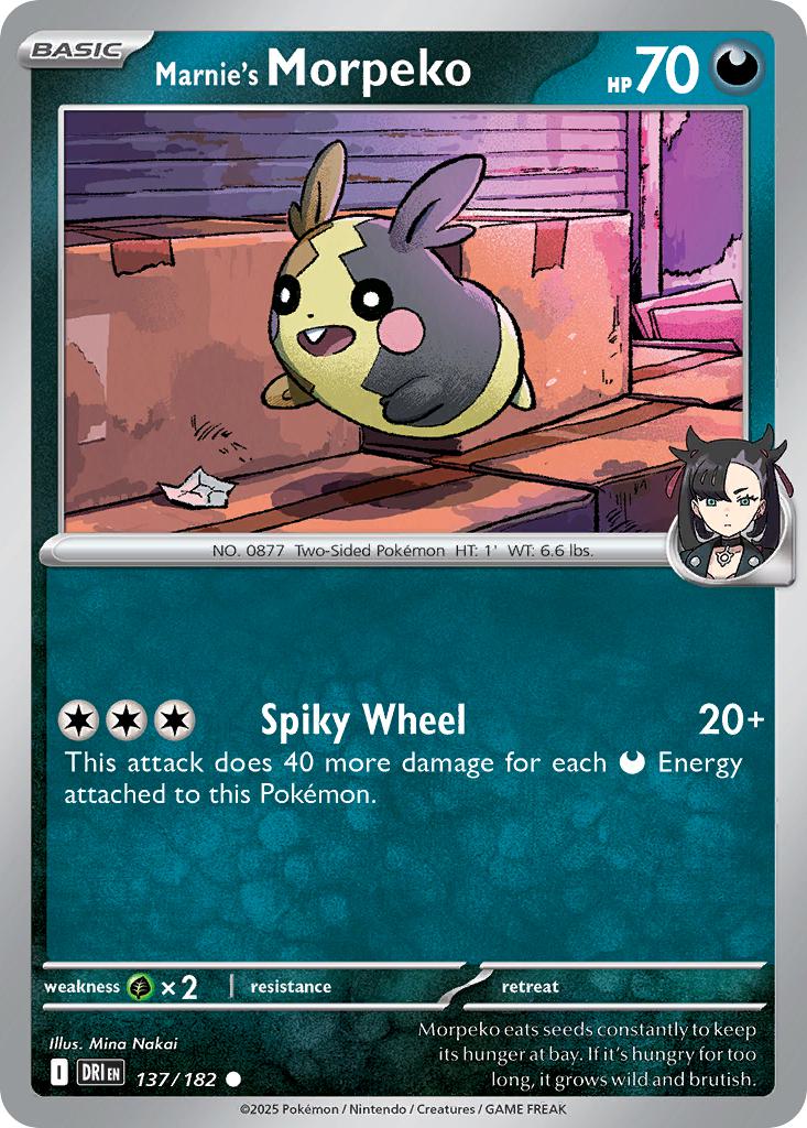Marnie's Morpeko - 137/182 - Common [sv10-137] [Non-Holo]