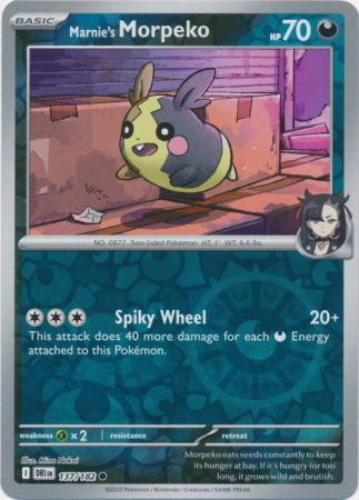 Marnie's Morpeko - 137/182 - Common [sv10-137] [Reverse Holo]