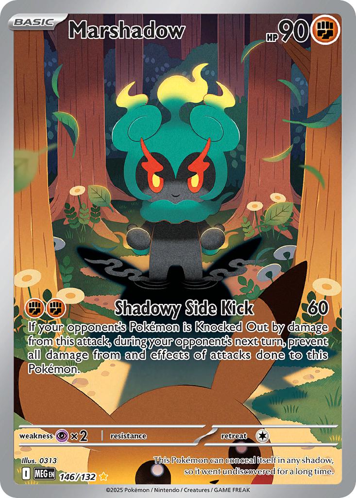 Marshadow - 146/132 - Illustration Rare [me01-146] [Ultra]