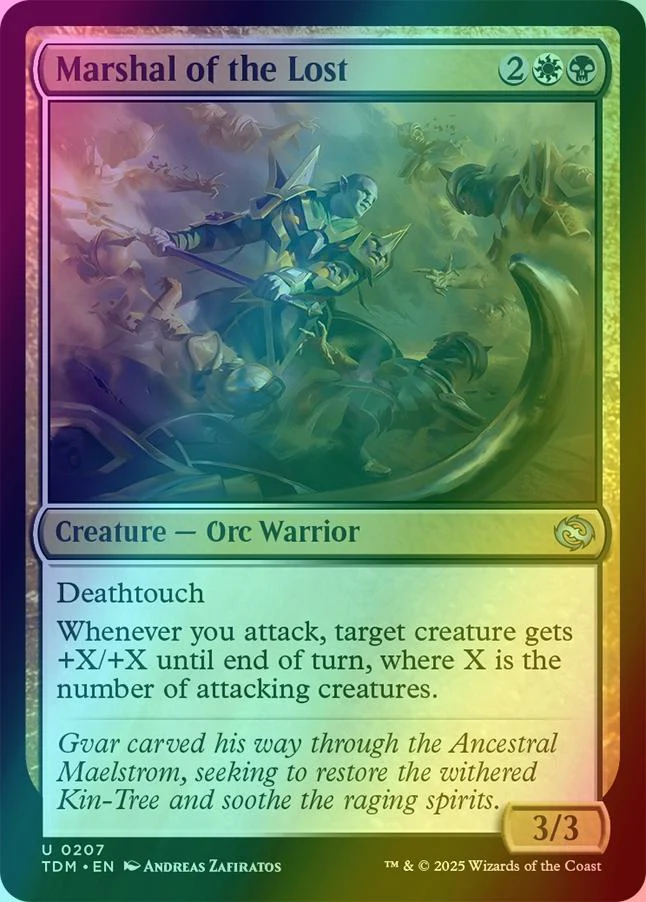 Marshal of the Lost [207] [Tarkir: Dragonstorm] [Foil]
