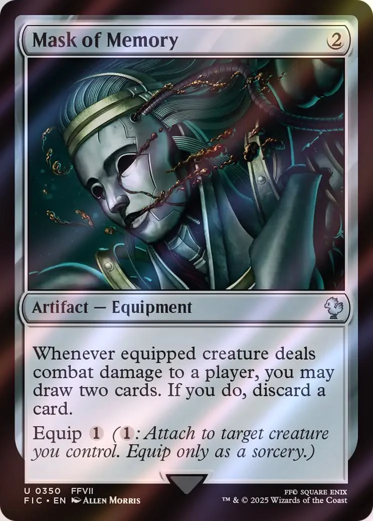 Mask of Memory [350] [FINAL FANTASY: Commander] [Surge Foil]