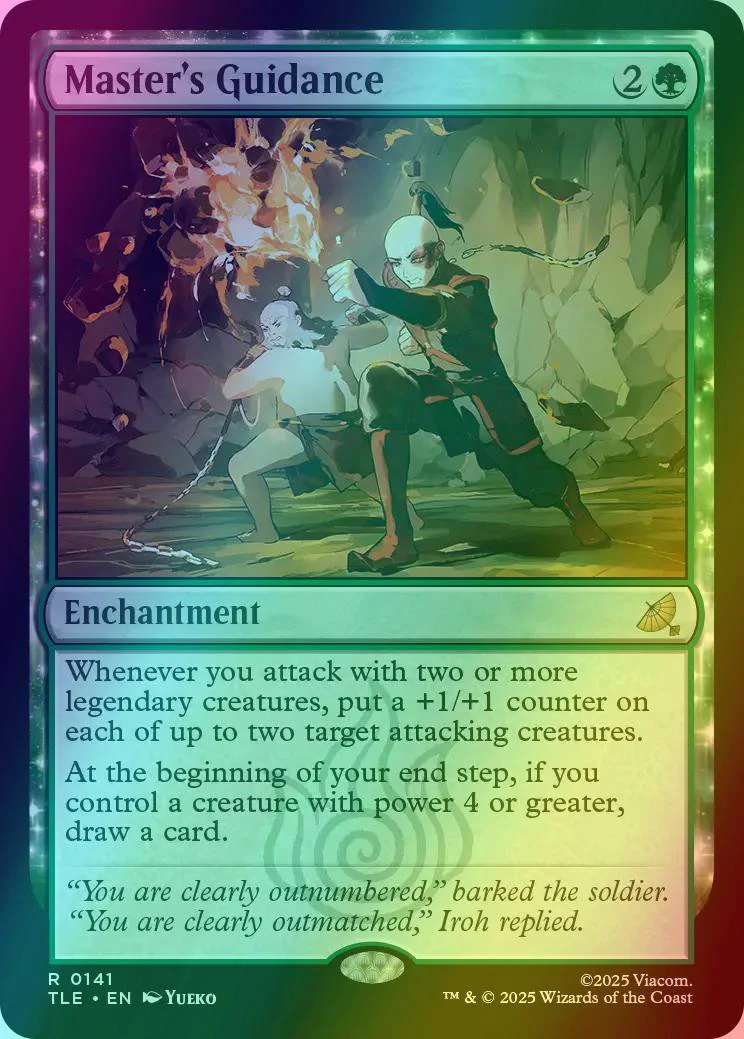 Master's Guidance [141] [Avatar: The Last Airbender Eternal] [Foil]