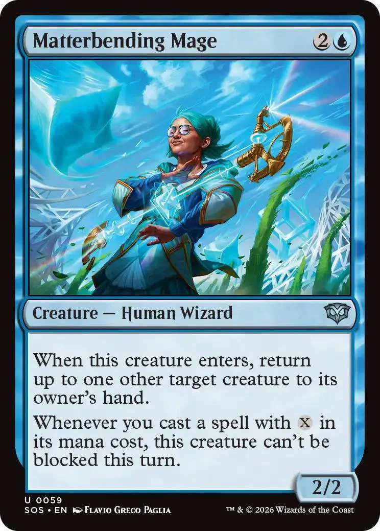 Matterbending Mage [59] [Secrets of Strixhaven] [Non-Foil]