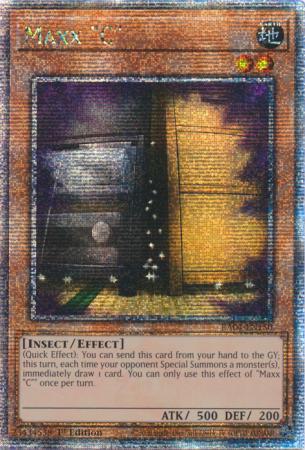 Maxx "C" - RA04-EN150 - Quarter Century Secret Rare - 1st Edition