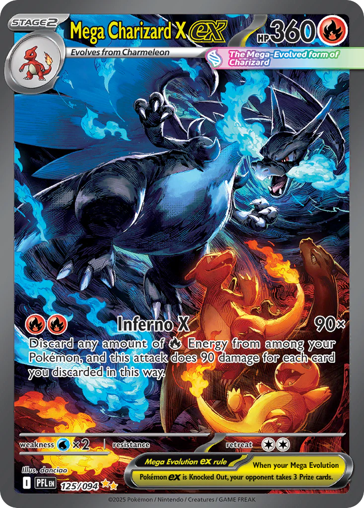 Mega Charizard X ex - 125/094 - Special Illustration Rare [me02-125] [Ultra]