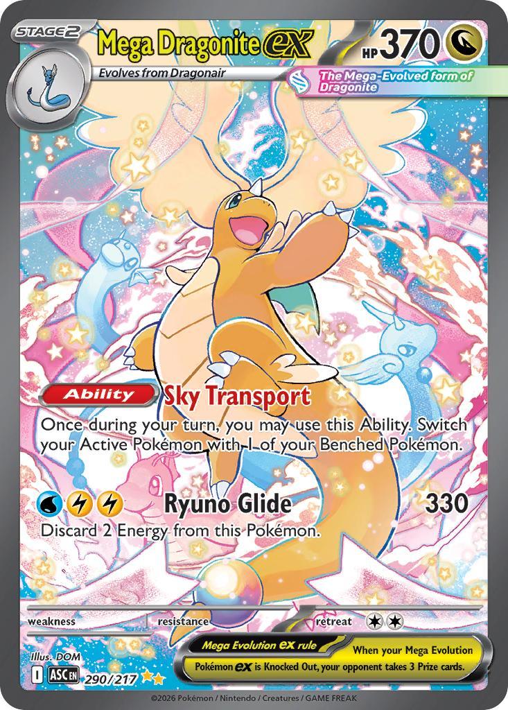 Mega Dragonite ex - 290/217 - Special Illustration Rare [me025-290] [Ultra]