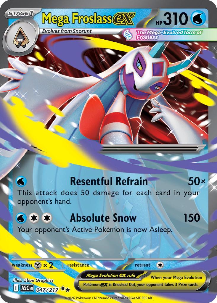 Mega Froslass ex - 047/217 - Double Rare [me025-047] [Ultra]