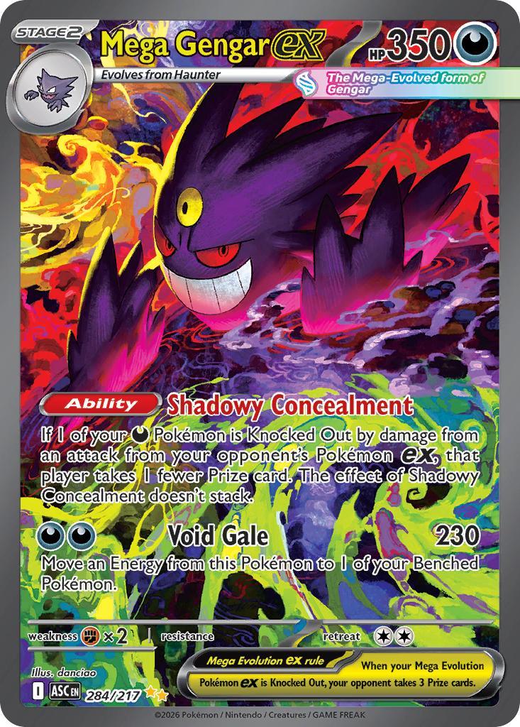Mega Gengar ex - 284/217 - Special Illustration Rare [me025-284] [Ultra]