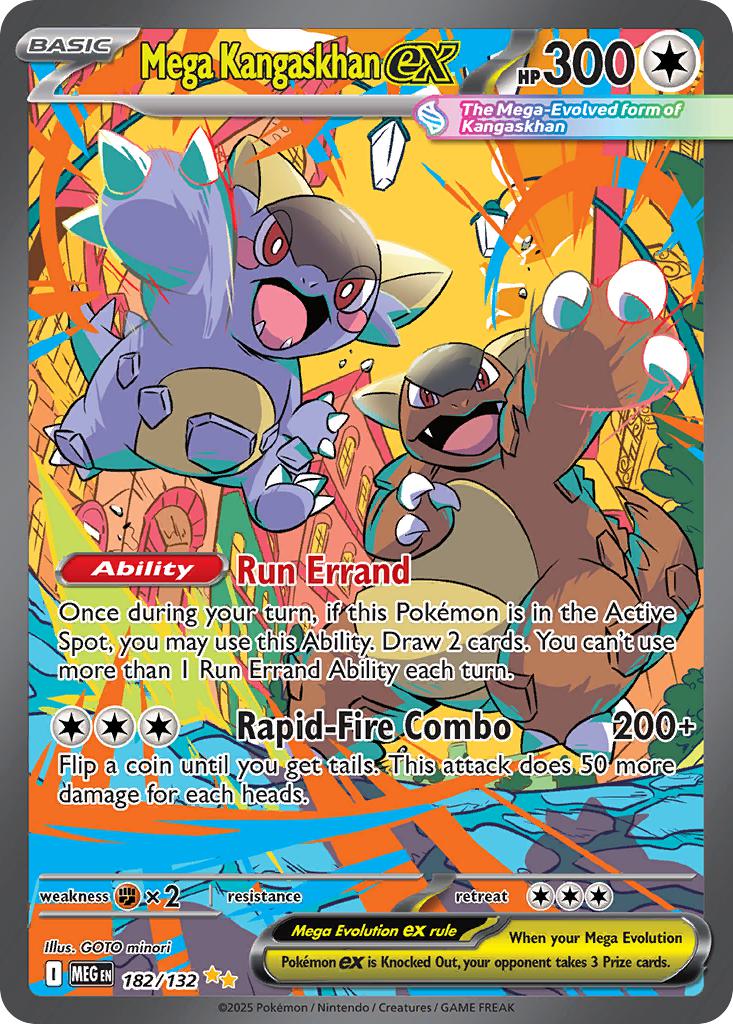 Mega Kangaskhan ex - 182/132 - Special Illustration Rare [me01-182] [Ultra]