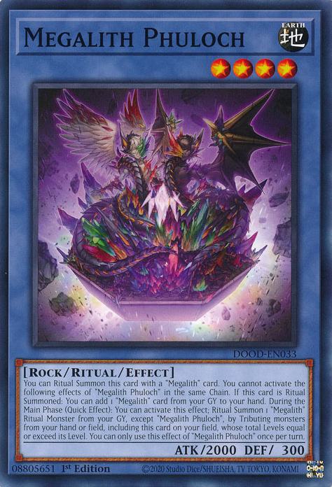 Megalith Phuloch - DOOD-EN033 - Common - 1st Edition