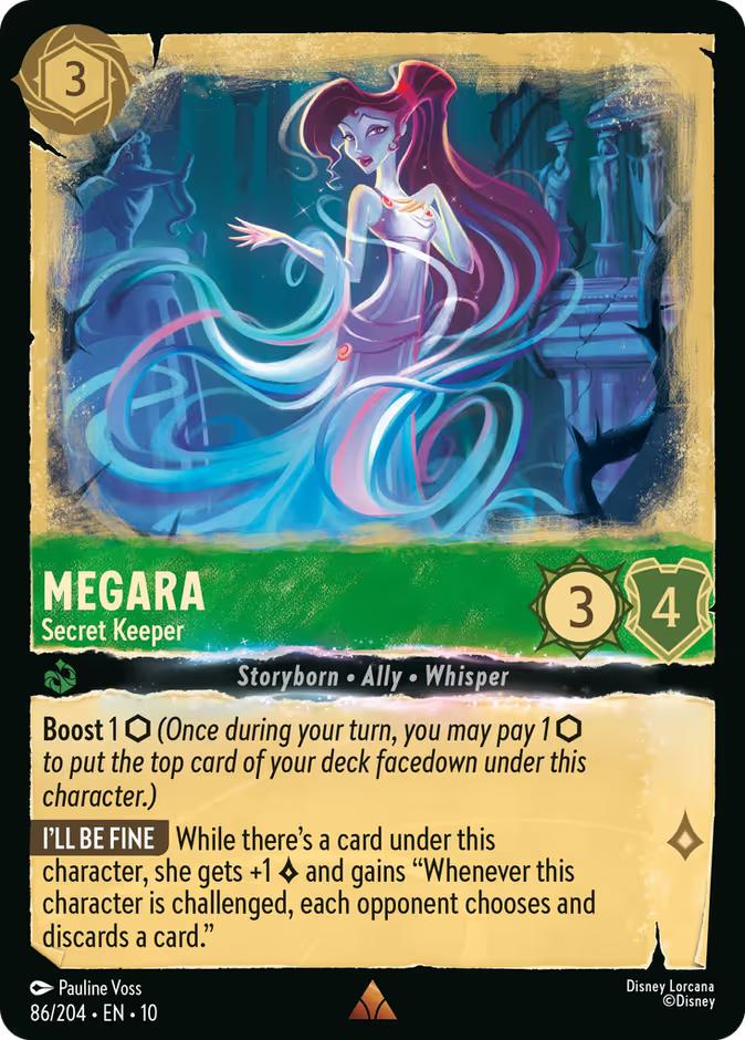 Megara - Secret Keeper - 86/204 [Whispers in the Well] [Non-Foil]