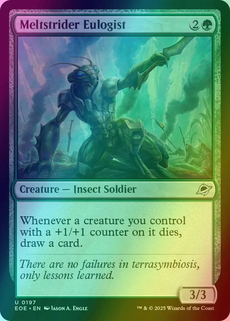 Meltstrider Eulogist [197] [Edge of Eternities] [Foil]