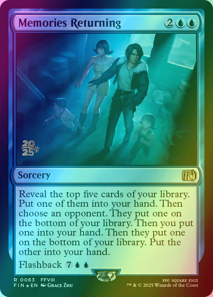 Memories Returning [63s] [Prerelease] [FINAL FANTASY: Promos] [Foil]