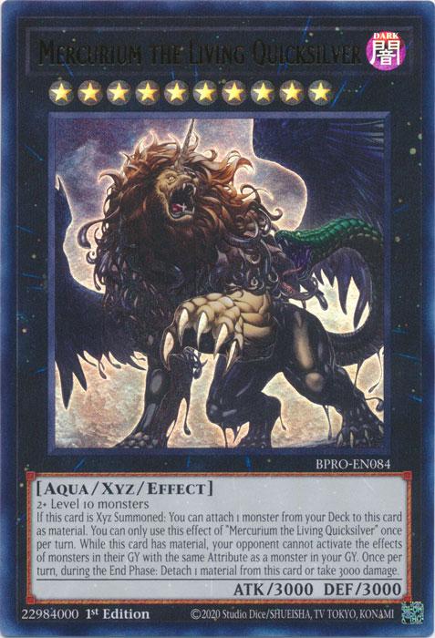 Mercurium the Living Quicksilver - BPRO-EN084 - Ultra Rare - 1st Edition