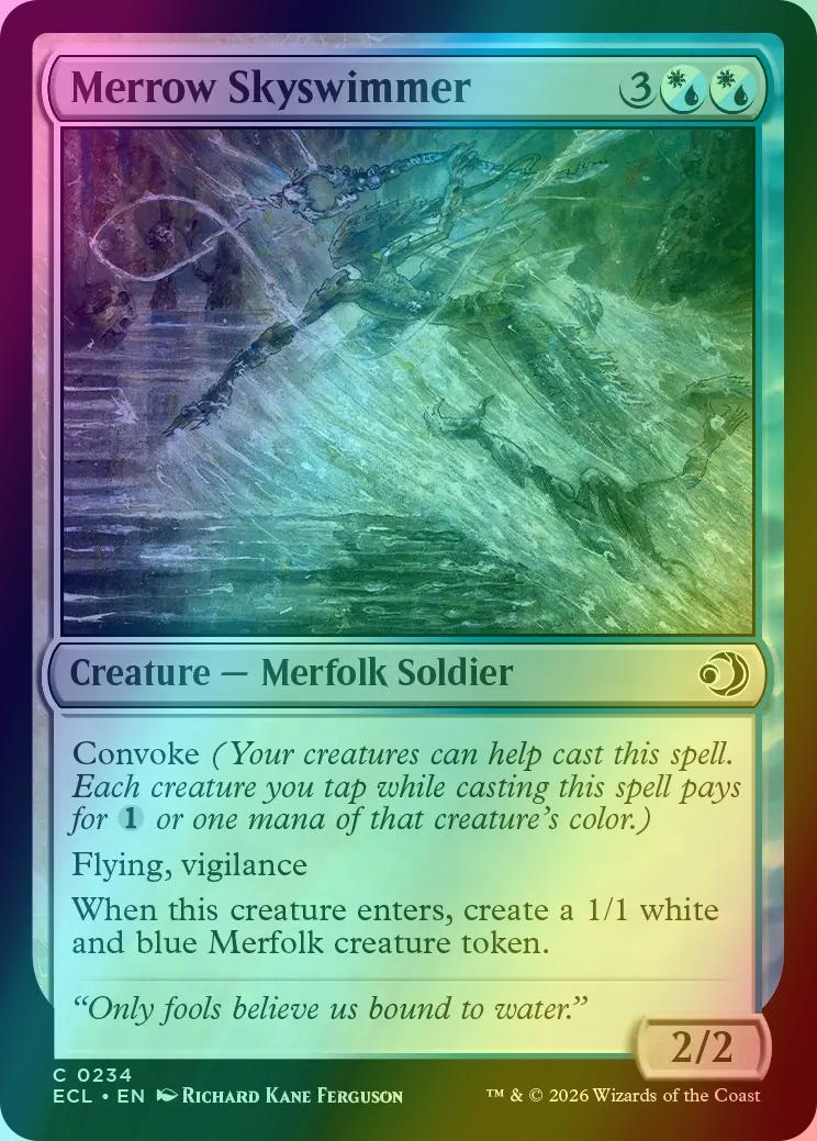Merrow Skyswimmer [234] [Lorwyn Eclipsed] [Foil]