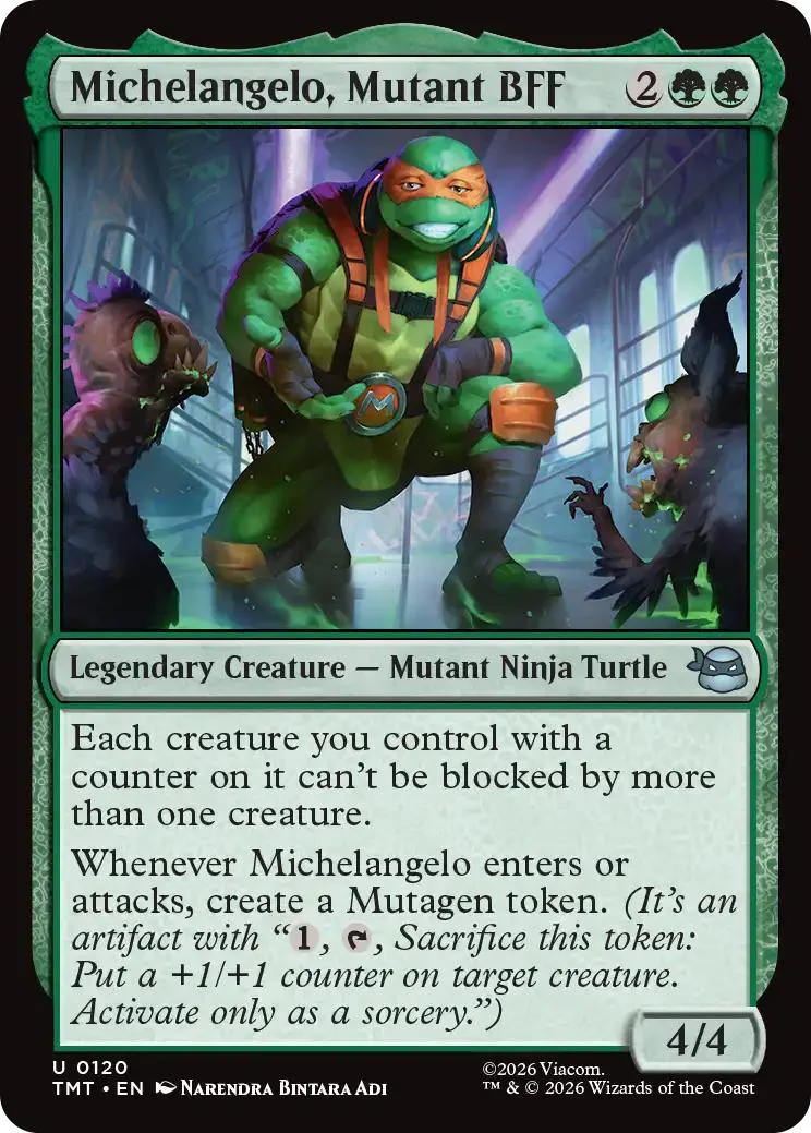 Michelangelo, Mutant BFF [120] [Teenage Mutant Ninja Turtles] [Non-Foil]