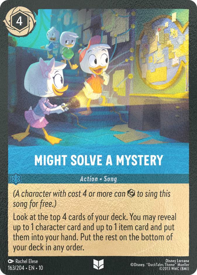 Might Solve a Mystery - 163/204 [Whispers in the Well] [Cold Foil]