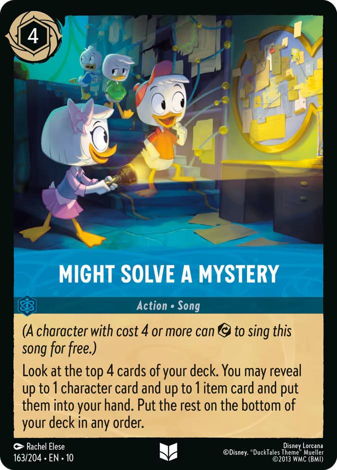 Might Solve a Mystery - 163/204 [Whispers in the Well] [Non-Foil]
