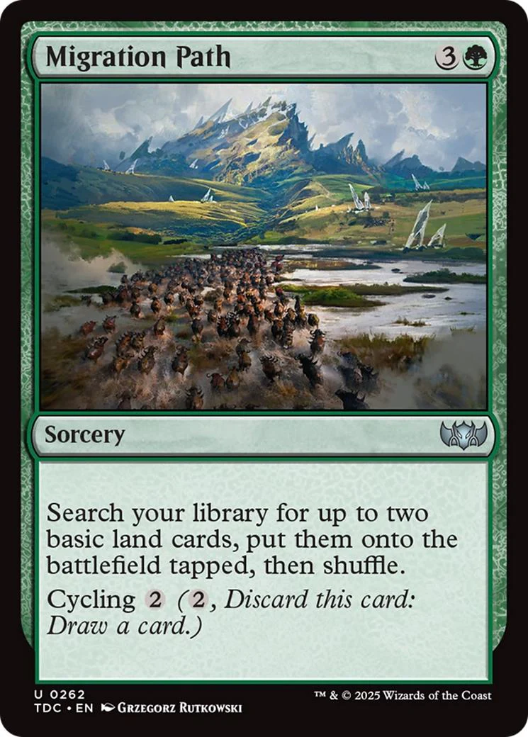 Migration Path [262] [Tarkir: Dragonstorm: Commander] [Non-Foil]